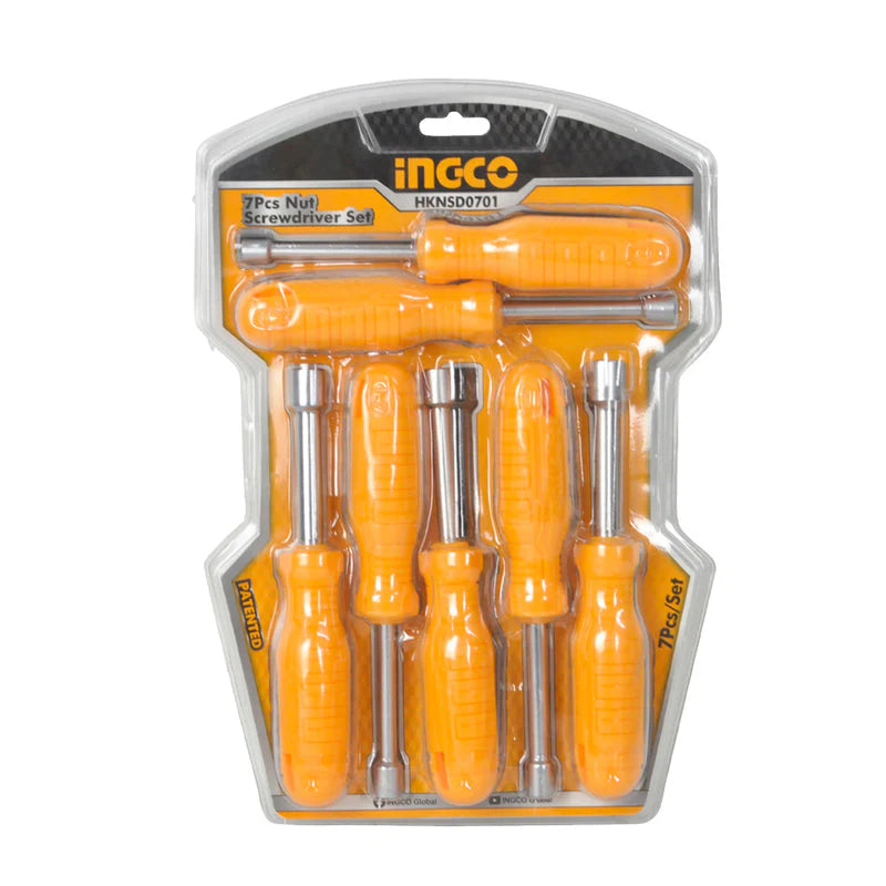 Ingco-7Pcs-Nut-Screwdriver-Set-HKNSD0701-Marvisons